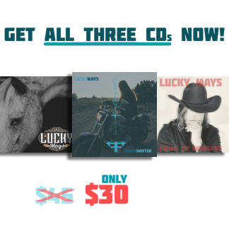 LUCKY MAYS | CD BUNDLE (ALL THREE - ON SALE!)